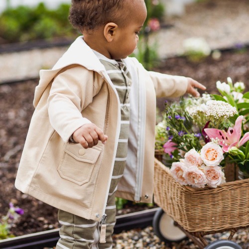 Organic Cotton Boy Utility Jacket – Burt's Bees Baby - 12 months