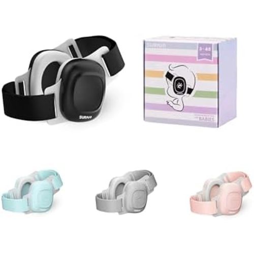 Baby Noise-Cancelling Earmuffs – 2025 Release, Adjustable & Certified Hearing Protection (3–48 Months)