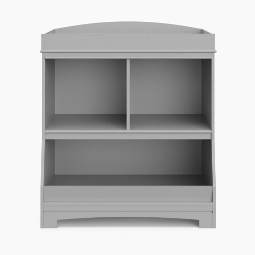 Graco Benton Changing Table with Removable Topper - Pebble Gray