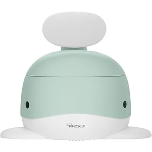 Kindsgut Potty Training Toilet in Whale Design, Designed in Germany, Potty Training in a Beautiful Design, Aquamarine