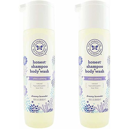 The Honest Company: Dreamy Lavender Scented Shampoo + Body Wash (10 oz) - Pack of 2