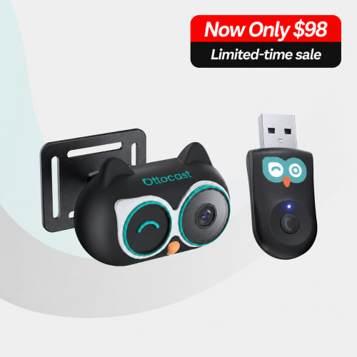 Ottocast® Cabin Care Wireless CarPlay/Android Auto Adapter