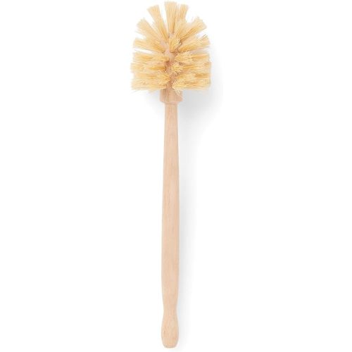 Fox Run Kitchen Brush, Natural Horsehair Fiber Bottle and Tumbler Brush, 12.5"