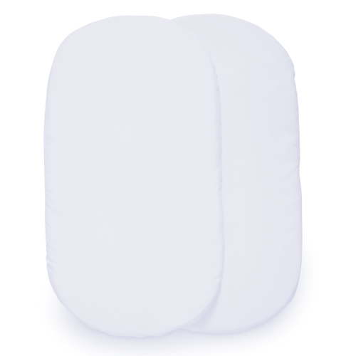 Delta Children Fitted Bassinet Sheet Set, 2-Piece – Machine Washable, Ultra Soft