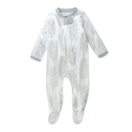 Honest Baby Clothing Organic Cotton Boy/Girl Long Sleeve Sleep N Play Footed Pajamas, Sizes Preemie-24 Months
