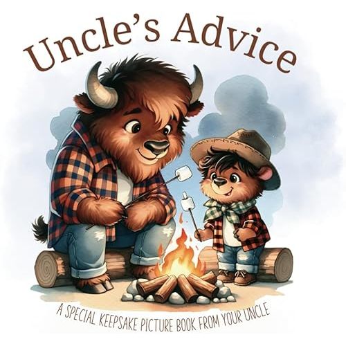 Gift From Uncle to Baby Niece or Nephew | Keepsake Picture Book for Kids: Funny & Sweet Advice with Whimsical Illustrations | Great for New Baby, Shower or Christmas Paperback – February 28, 2024