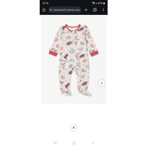 Harry Potter Magical Creatures Chibi Allover Print Infant One-Piece | BoxLunch