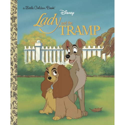 Little Golden Book Lady and the Tramp, (Hardcover)