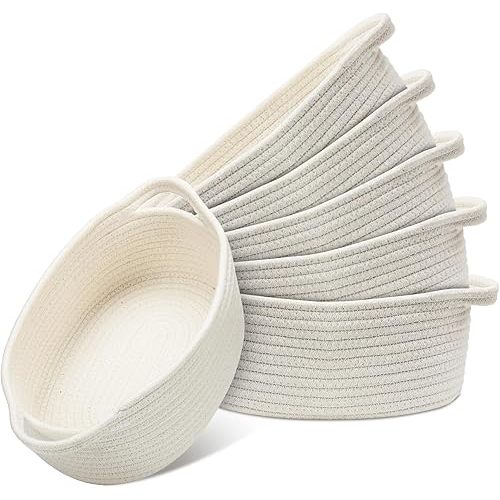 6 Pcs Small Woven Basket