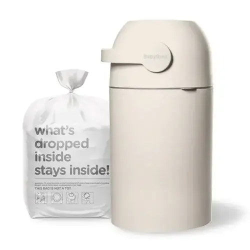 BabyRest Aster Nappy Bin (Dune) - Baby Village