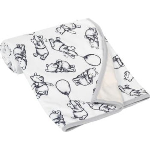 Disney Baby WINNIE THE POOH Baby Blanket - Jersey/Minky
