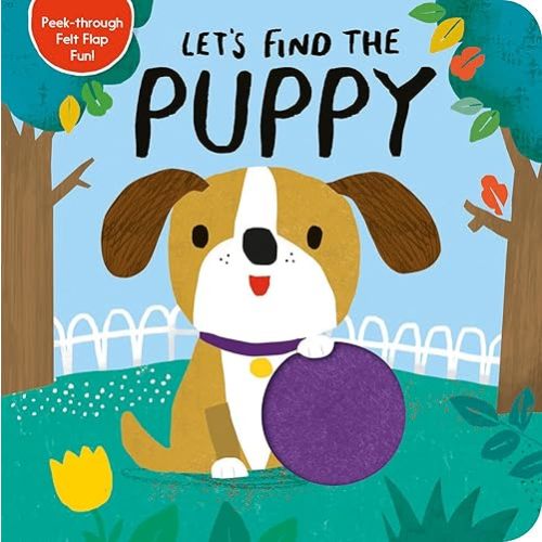 Let's Find the Puppy Board book – Lift the flap, September 15, 2020