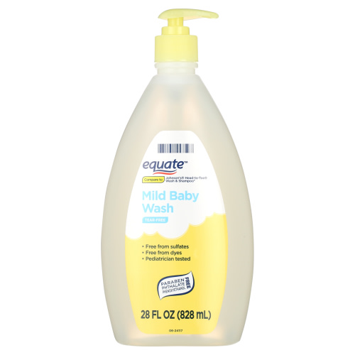 Equate Baby Tear-Free Mild Baby Wash, 28 fl oz, Compare to Johnson's® Head-to-Toe® Wash & Shampoo HSA/FSA Eligible