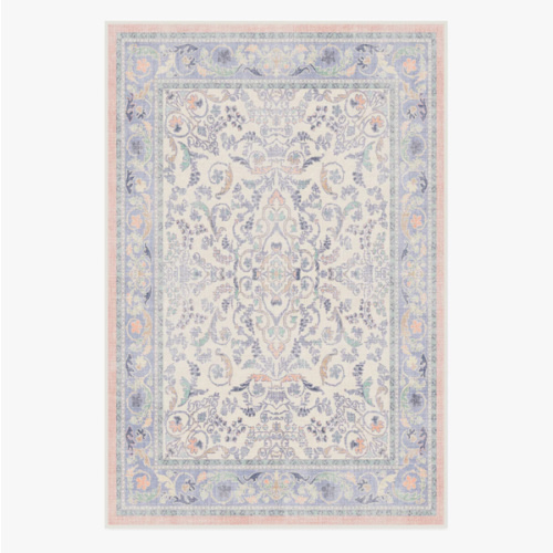 Bridgerton Fit For A Queen Soft Lavender Tufted Rug | Ruggable