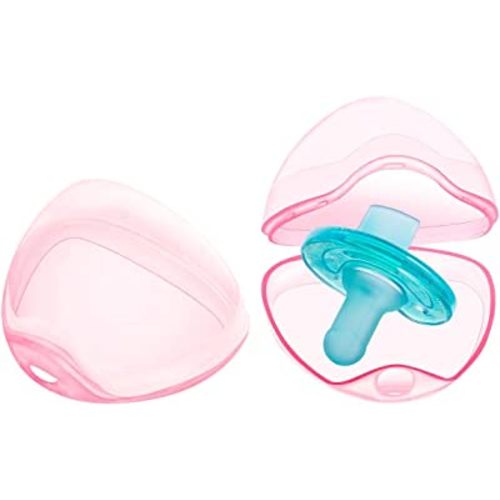 Pacifier Case Pacifier Holder Case Pacifier Clip Binky Holder Case Pacifier Box Pacifier Accessories 2 Pack Pink