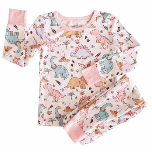 Dolly's Dinos Two Piece Pajama Set