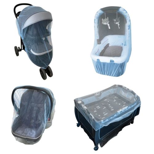 Enovoe Mosquito Net For Stroller Durable Baby Perfect Bug Strollers, Blue