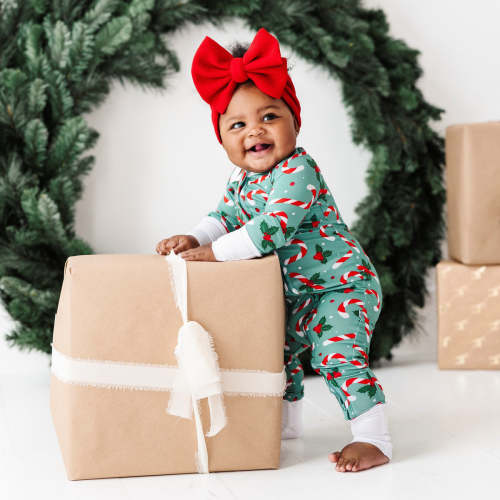 Candy Cane Lane Convertible Romper