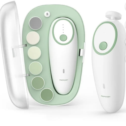 Momcozy Baby Nail Trimmer, Electric Rechargable,Gentle and Safe