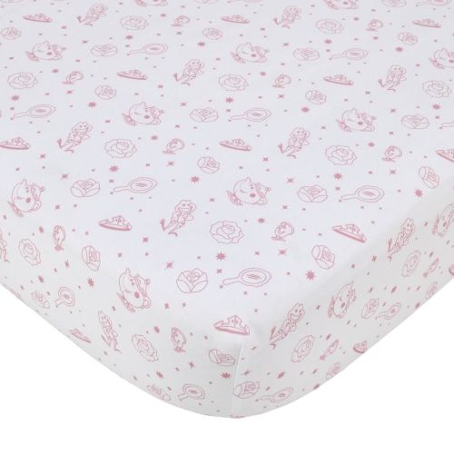 Disney Princess Make A Wish Fitted Crib Sheet