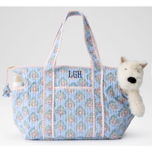 Mark & Graham Diaper Bag: Blue Primrose