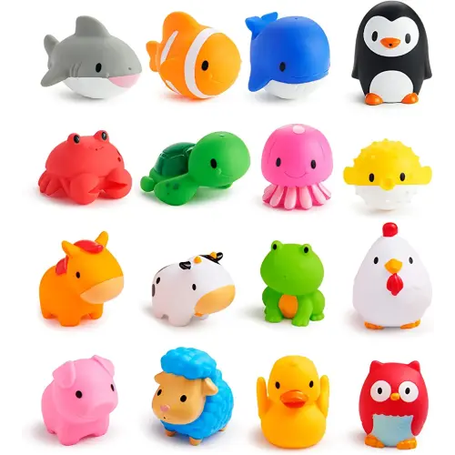 Munchkin® Farm™ & Ocean™ Bath Squirts, 16 Pack