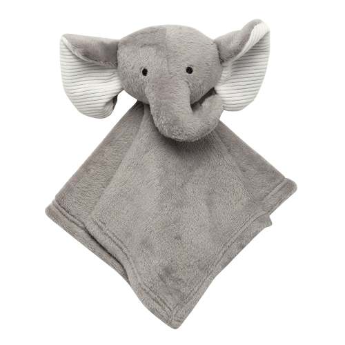 Gray Elephant Soft Baby/Child/Toddler Plush Lovey Security Blanket – Lambs & Ivy