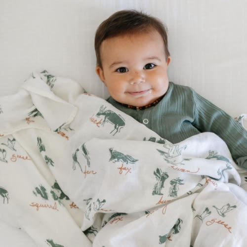 Bamboo Rayon Muslin Swaddles