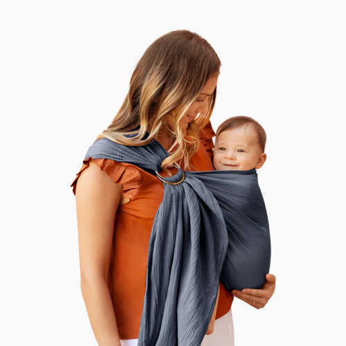 Moby Double Gauze Ring Sling - Flint