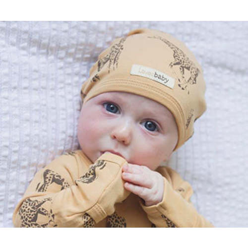 Cute Cap in Honey Giraffe – L'ovedbaby