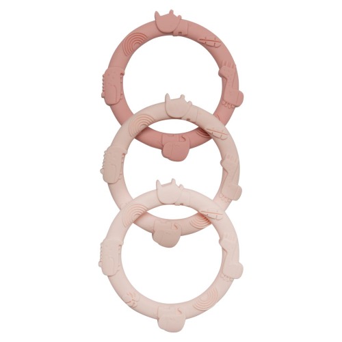 Assorted 3-Pack Teething Rings