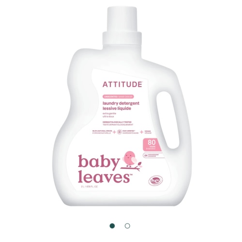 Baby Laundry Detergent - Dermatologically tested & Vegan I ATTITUDE