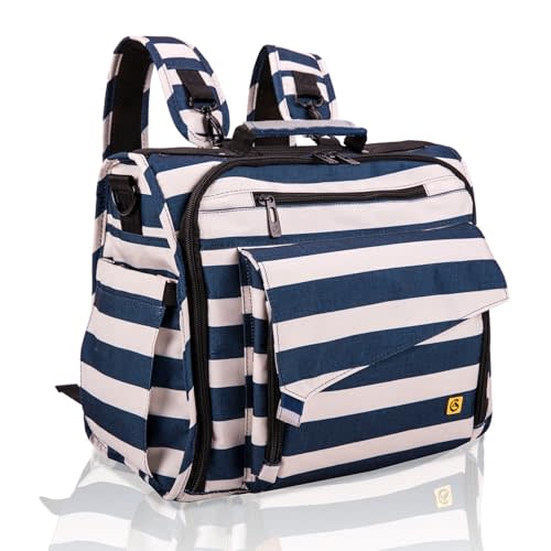 ALLCAMP Diaper Bag Large, Support Baby Stroller, Converted Into a Tote Bag