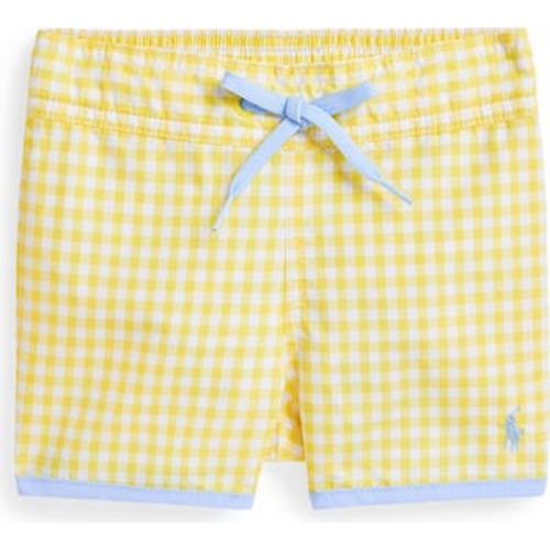 Briggs Gingham Swim Trunks, 18-24M