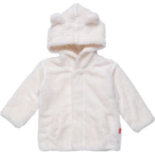 Cloud Minky Fleece Hooded Jacket, 12-18M