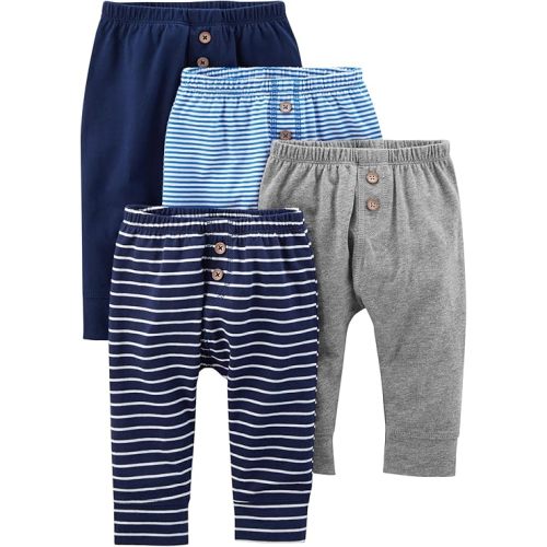 Simple Joys by Carter's Unisex Babies' Pant, Pack of 4