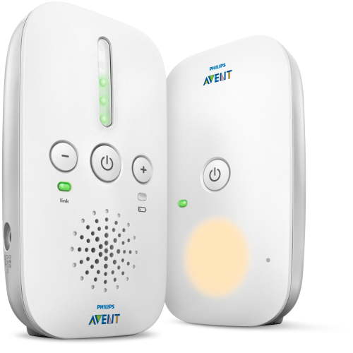 Philips Avent DECT SCD502/10 Audio Baby Monitor with Sleep Soothing Night Light