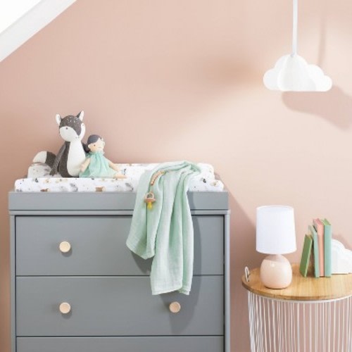 Muslin Swaddle Blanket I Love You - Cloud Island™ Mint