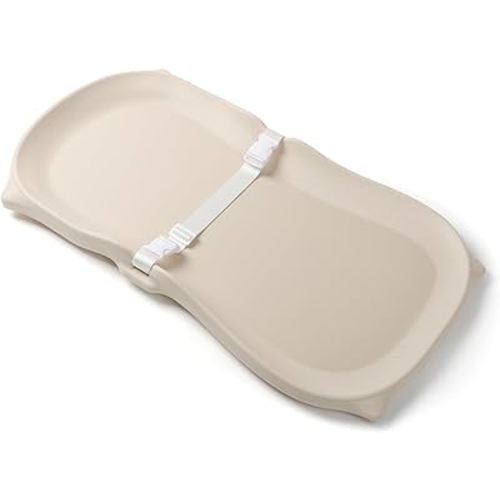 Baby Changing Pad Wipeable & Waterproof, Soft & Non-Slip Adjustable Safety Belt, Changing Table and Dresser, Use for Changing Diaper Clothes Massage Apply Moisturizer, Oat Cat Conpect Design