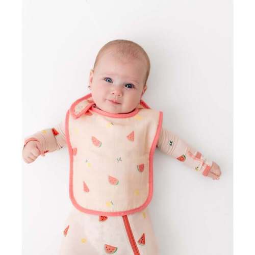 Bib Set, Watermelon - Bamboo Little | Maisonette