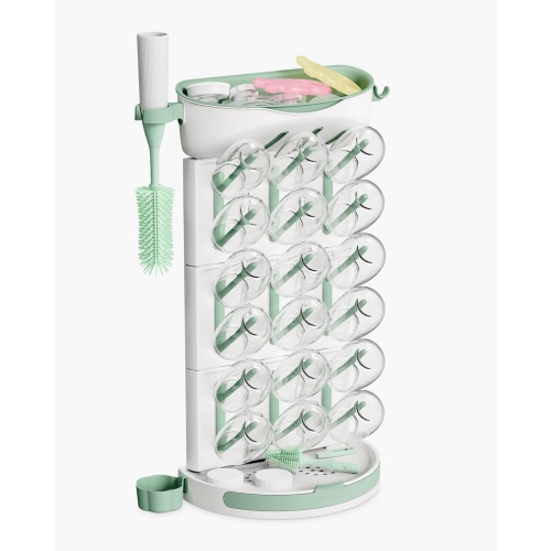 Momcozy Baby Bottle Drying Rack | Holds 18 Bottles, DIY Design