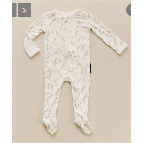 Heritage Bamboo Footie (Newborn)