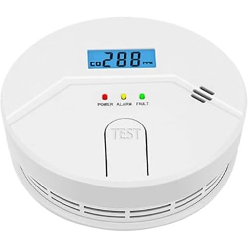 Smoke and Carbon Monoxide Detector, 2 in 1,Smoke detectors,Carbon Monoxide Detector,Easy Install,3 * 1.5V AA Battery
