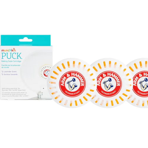 Munchkin® Arm & Hammer Puck Baking Soda Cartridge, Lavender Scent, 3 Count