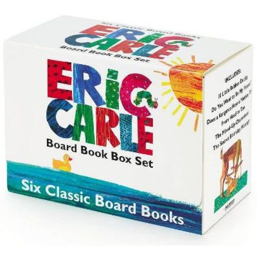 Eric Carle Six Classic Board Books Box Set - (paperback)