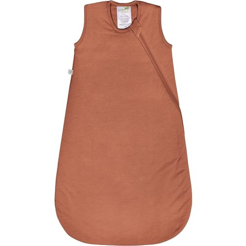 Perlimpinpin All-Season Bamboo Sleep Sack - Canada’s Favorite – Neutral Design and Breathable Fabric - 1 TOG - (6-18 Months)