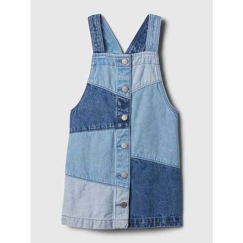 babyGap Denim Skirtall in two tone wind blue, size: 12-18M
