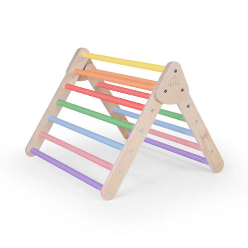 Little Climber - Rainbow / Birch / None