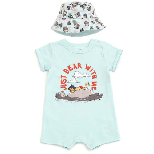Disney Romper and and Bucket Sun Hat Newborn to Infant