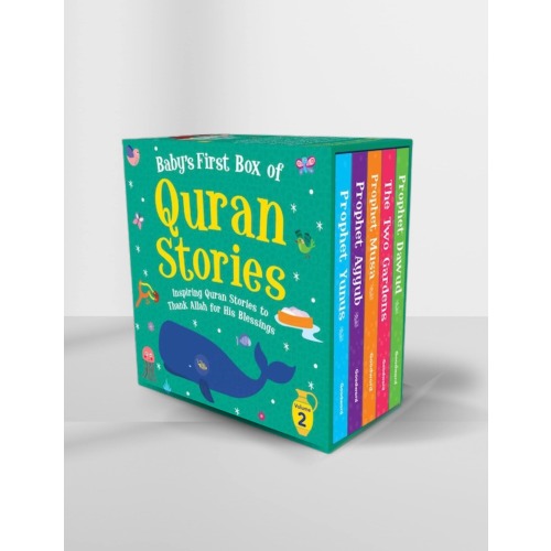 Baby's First Box Of Quran Stories -2 Islamic Story Book For Muslim Children Kids